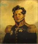 Dawe George Portrait of Fyodor N. Posnikov 1784-1841  - Hermitage